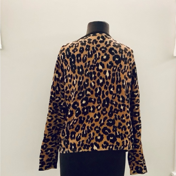 ❗️Talbots Leopard Print Cardigan MSRP $78! - Picture 6 of 8